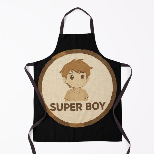 Item preview, Super Boy Cute Kid Illustration – Gift for Son or Little Hero designed and sold by made4noise.