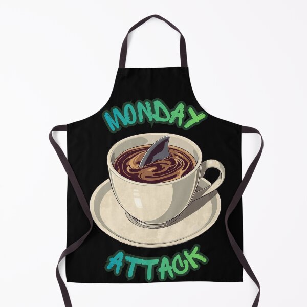 Item preview, Monday Predator - Shark Coffee Cup designed and sold by Vivid-Insanity.