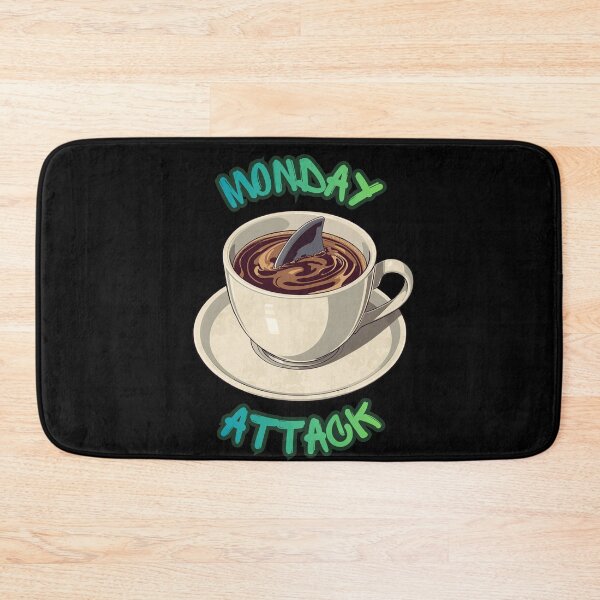 Item preview, Monday Predator - Shark Coffee Cup designed and sold by Vivid-Insanity.