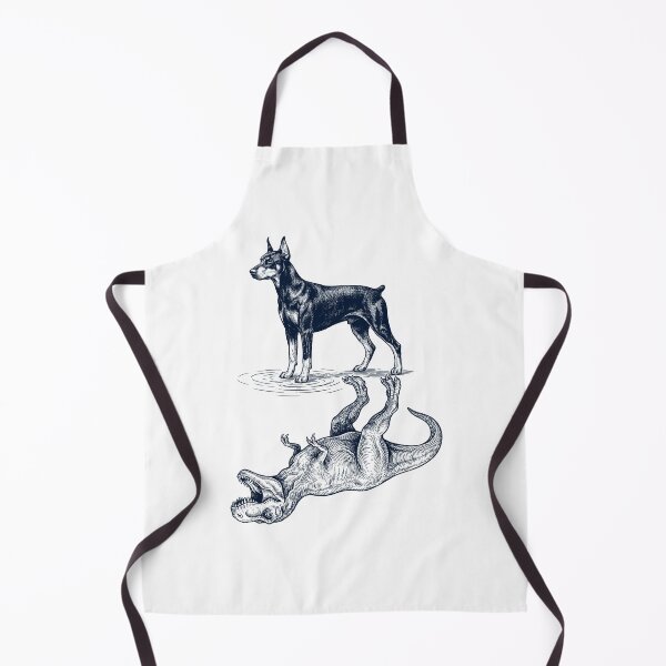 Item preview, Vintage Doberman Pinscher Reflection T Rex Dinosaur Dog Lover designed and sold by TerryConnells.