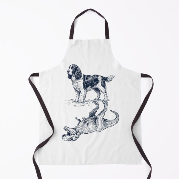 Item preview, Vintage English Springer Spaniel Reflection T Rex Dinosaur Dog Lover designed and sold by TerryConnells.