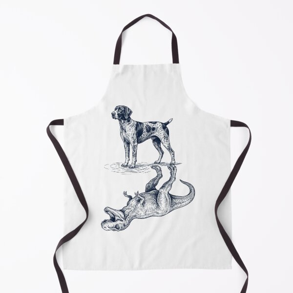 Item preview, Vintage German Shorthaired Pointer Reflection T Rex Dinosaur Dog Lover designed and sold by TerryConnells.