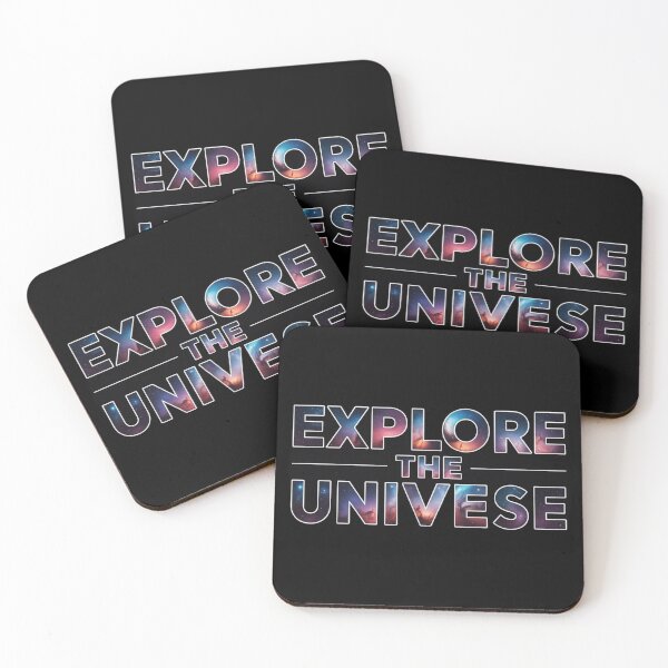 Item preview, Explore the Universe – Galaxy Typography Design designed and sold by ZyphraPrint.