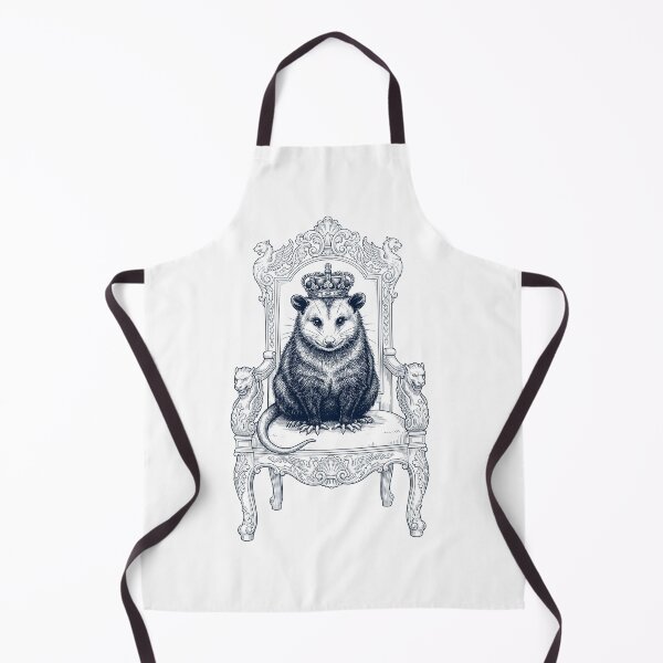Item preview, Vintage Opossum King Crown Funny Animal Lover designed and sold by DoodleTortle.