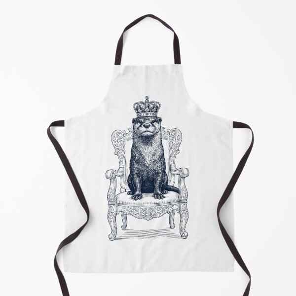 Item preview, Vintage Otter King Crown Funny Animal Lover designed and sold by DoodleTortle.