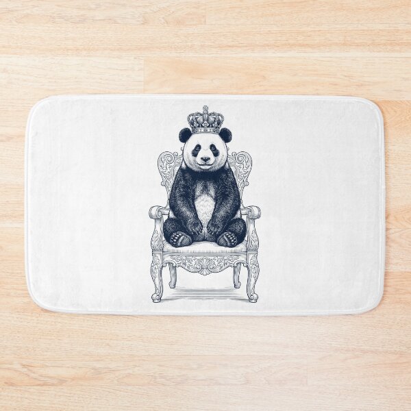 Item preview, Vintage Panda King Crown Funny Animal Lover designed and sold by DoodleTortle.