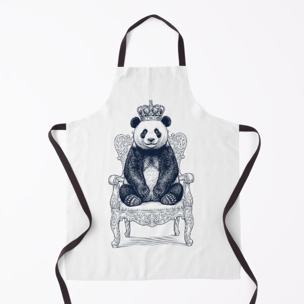 Item preview, Vintage Panda King Crown Funny Animal Lover designed and sold by DoodleTortle.