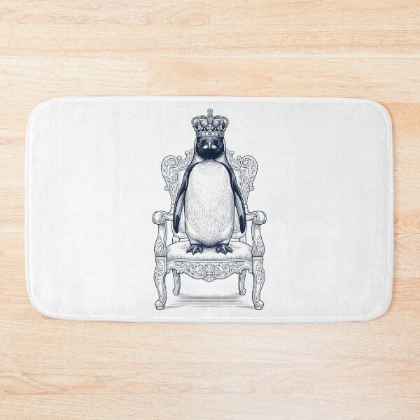 Item preview, Vintage Penguin King Crown Funny Animal Lover designed and sold by DoodleTortle.