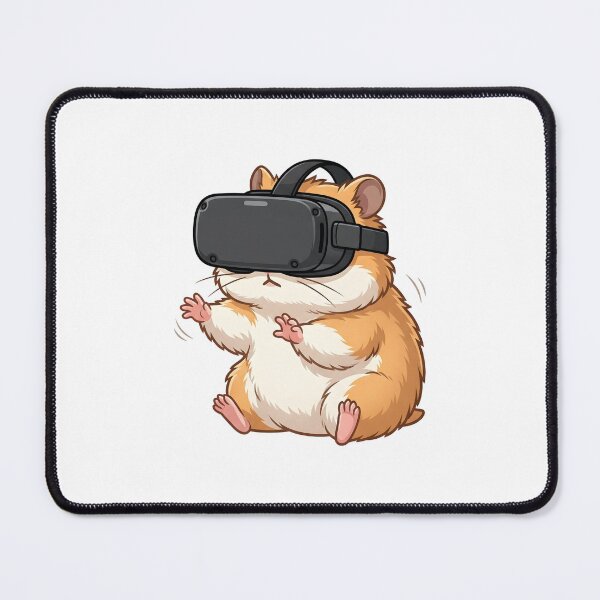 Item preview, Funny Hamster In VR Headset Cute Gamer Pet designed and sold by Kvarny.