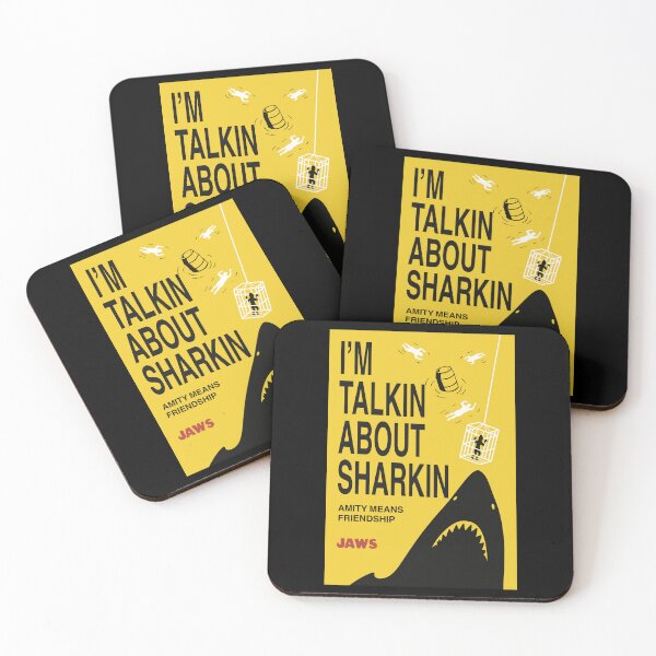 Item preview, Jaws Amity Sharkin Graphic designed and sold by ChunkByChunk.