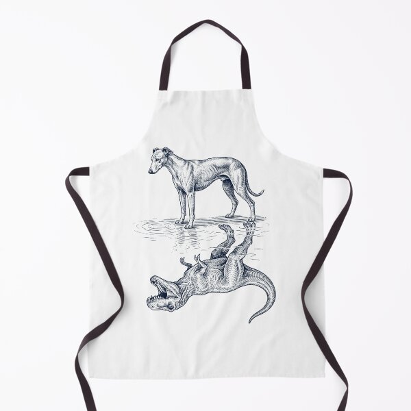 Item preview, Vintage Greyhound Reflection T Rex Dinosaur Dog Lover designed and sold by TerryConnells.