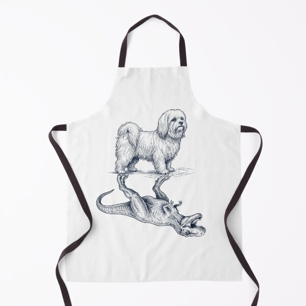 Item preview, Vintage Maltese Reflection T Rex Dinosaur Dog Lover designed and sold by TerryConnells.