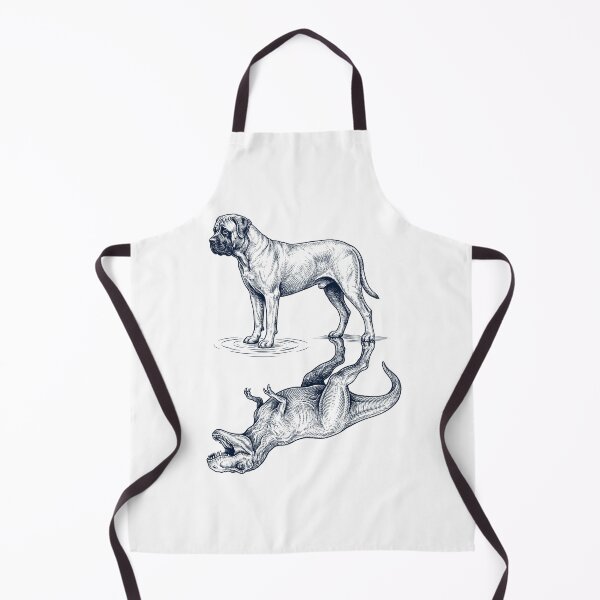 Item preview, Vintage Mastiff Reflection T Rex Dinosaur Dog Lover designed and sold by TerryConnells.