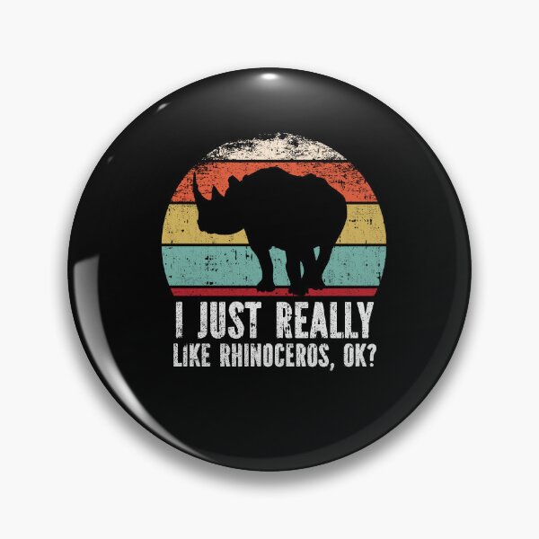 Item preview, Funny I Just Really Like Rhinoceros OK designed and sold by GabbyKash.