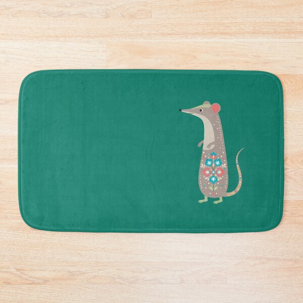 Artikelvorschau, Florale Volkskunst-Ratte – Skandinavische Volkskunst von heidiannemorris © entworfen und verkauft von FOLK ART FUSION by heidiannemorris.