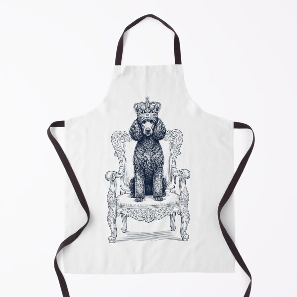 Item preview, Vintage Poodle King Crown Funny Dog Lover designed and sold by DoodleTortle.