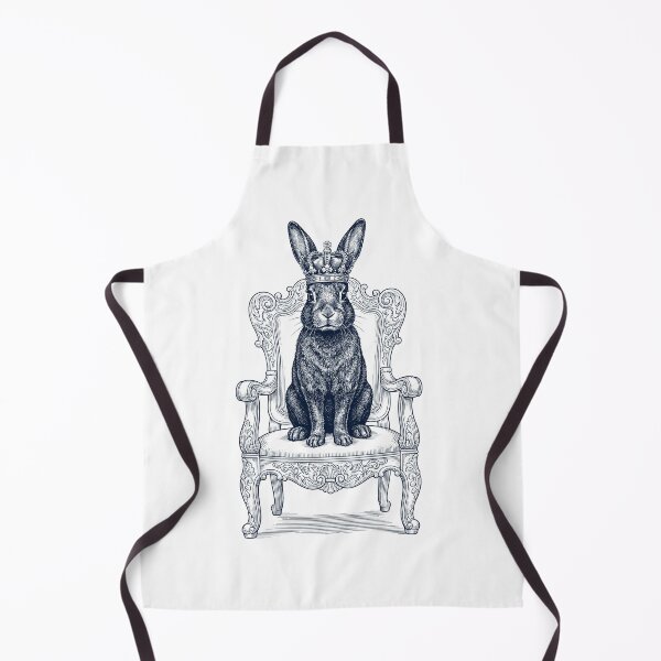 Item preview, Vintage Rabbit King Crown Funny Animal Lover designed and sold by DoodleTortle.