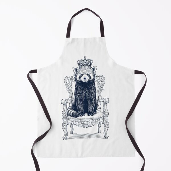 Item preview, Vintage Red Panda King Crown Funny Animal Lover designed and sold by DoodleTortle.