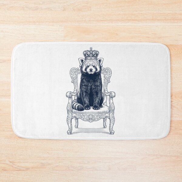 Item preview, Vintage Red Panda King Crown Funny Animal Lover designed and sold by DoodleTortle.