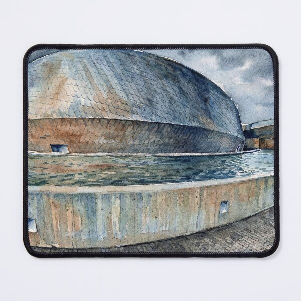 Item preview, Copenhagen - Blue Planet Aquarium Watercolor designed and sold by Gene Lvov.