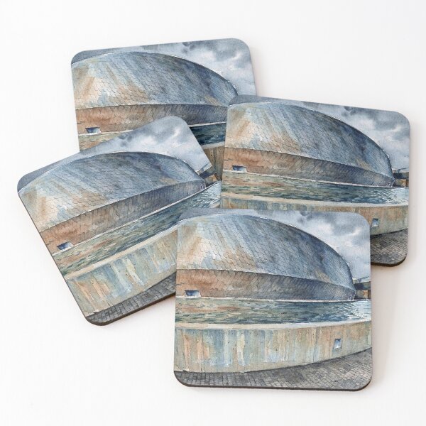 Item preview, Copenhagen - Blue Planet Aquarium Watercolor designed and sold by Gene Lvov.