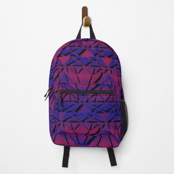 Item preview, Bold Pink and Purple Geometric Pattern designed and sold by IntelliMindDesigns.