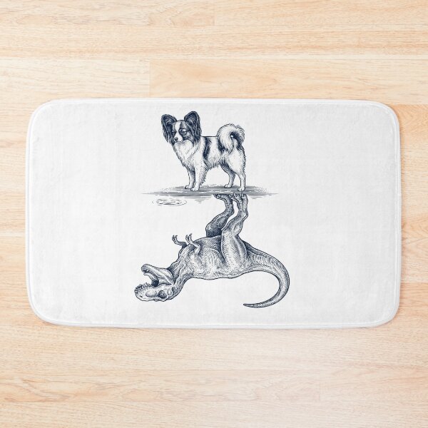 Item preview, Vintage Papillon Reflection T Rex Dinosaur Dog Lover designed and sold by TerryConnells.