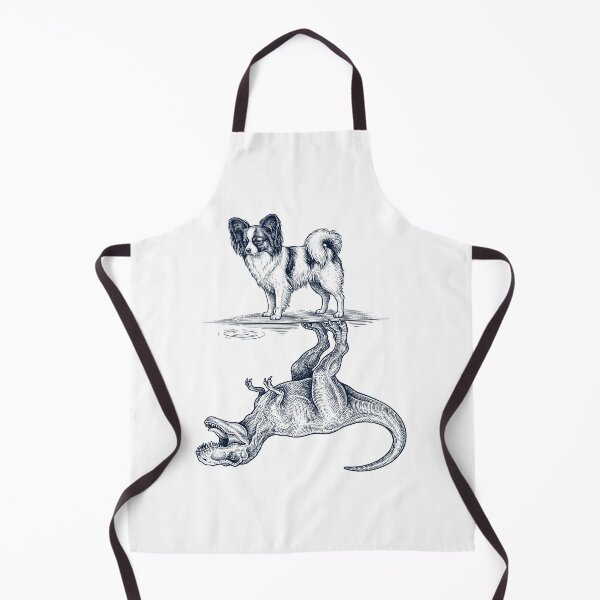 Item preview, Vintage Papillon Reflection T Rex Dinosaur Dog Lover designed and sold by TerryConnells.