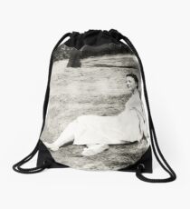 My Grandfathers younger sister Drawstring Bag