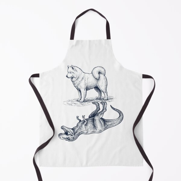 Item preview, Vintage Samoyed Reflection T Rex Dinosaur Dog Lover designed and sold by TerryConnells.