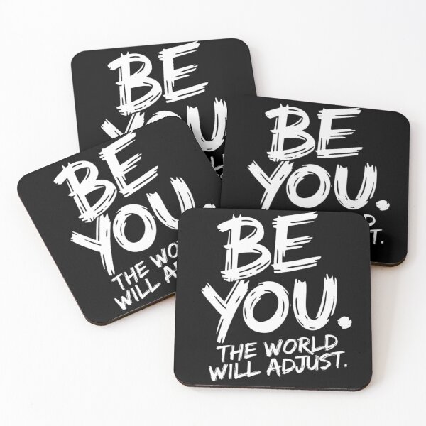 Item preview, Be You The World Will Adjust Motivational Quote Design | Inspirational Typography Aesthetic  designed and sold by FloraMyst.