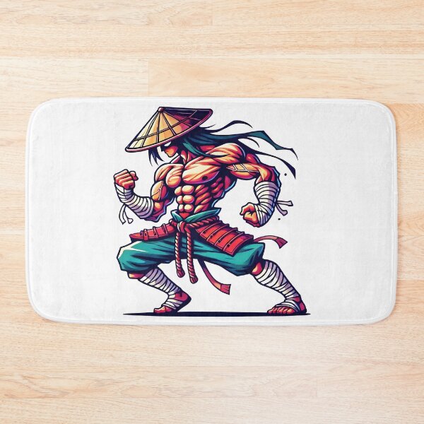 Item preview, Asian Warrior Conical Hat Muscular Martial Arts Gift Fighter designed and sold by CLC54.