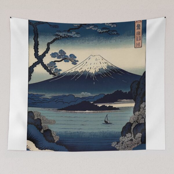 Item preview, Katsushika Hokusai  (78) - Katsushika Hokusai - The Great Wave Classic Japanese Woodblock Print  designed and sold by Romero Britto.