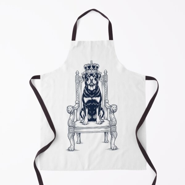 Item preview, Vintage Rottweiler King Crown Funny Dog Lover designed and sold by DoodleTortle.