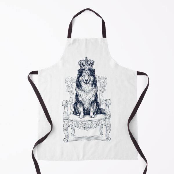 Item preview, Vintage Shetland Sheepdog King Crown Funny Dog Lover designed and sold by DoodleTortle.