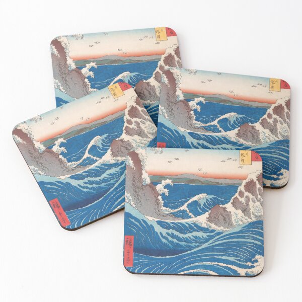 Item preview, Katsushika Hokusai  (79) - Katsushika Hokusai - The Great Wave Classic Japanese Woodblock Print  designed and sold by Romero Britto.