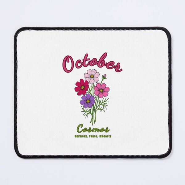 Item preview, October Birth Flower - Cosmos designed and sold by DixieGirlStudio.