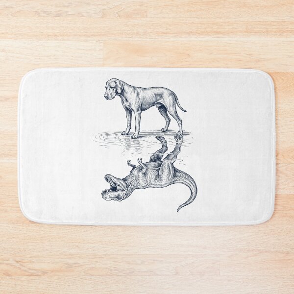Item preview, Vintage Vizsla Reflection T Rex Dinosaur Dog Lover designed and sold by TerryConnells.