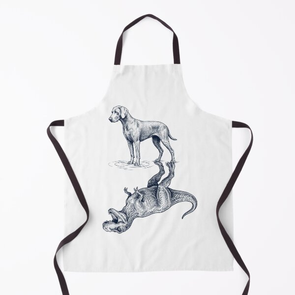 Item preview, Vintage Weimaraner Reflection T Rex Dinosaur Dog Lover designed and sold by TerryConnells.