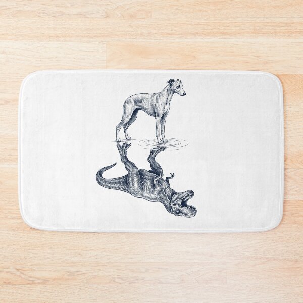 Item preview, Vintage Whippet Reflection T Rex Dinosaur Dog Lover designed and sold by TerryConnells.