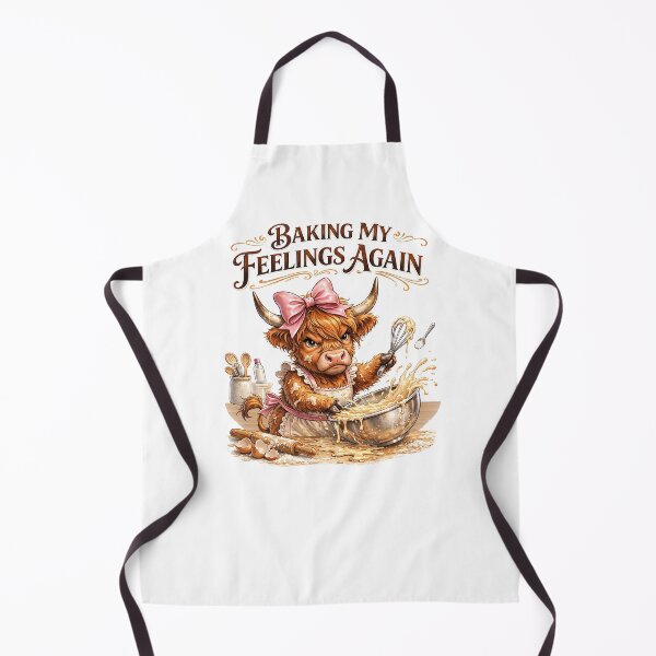 Item preview, Funny Cow | Baking My Feelings Again designed and sold by chicdeboutique.