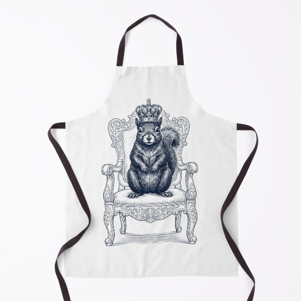Item preview, Vintage Squirrel King Crown Funny Animal Lover designed and sold by DoodleTortle.