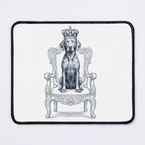 Item preview, Vintage Vizsla King Crown Funny Dog Lover designed and sold by DoodleTortle.