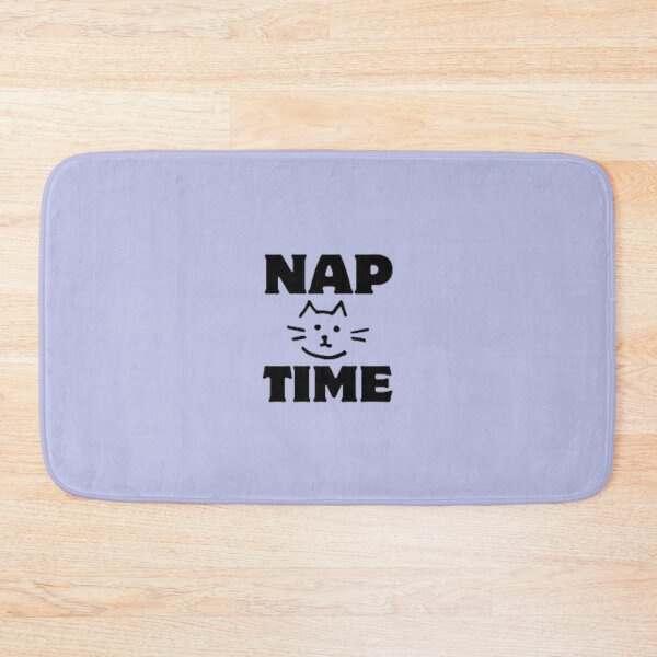 Item preview, Nap time cat graphic bold text artwork designed and sold by neliswaj.