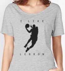 Trump likes Mike? Well I like Lebron! Women's Relaxed Fit T-Shirt
