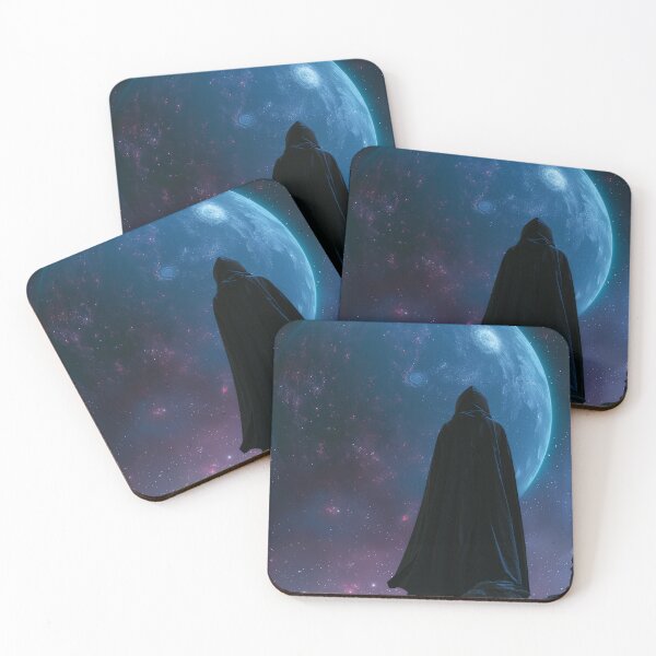 Item preview, Celestial Watcher Planet Scene Art designed and sold by QuantumDrift.