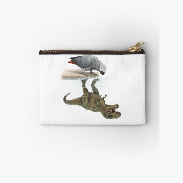 Item preview, Funny African Grey Reflection T Rex Dinosaur Parrot Mom Dad Lover designed and sold by DoodleTortle.