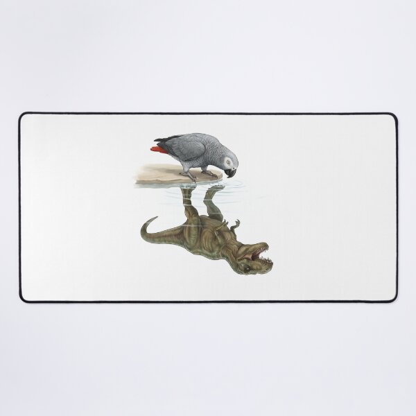 Item preview, Funny African Grey Reflection T Rex Dinosaur Parrot Mom Dad Lover designed and sold by DoodleTortle.