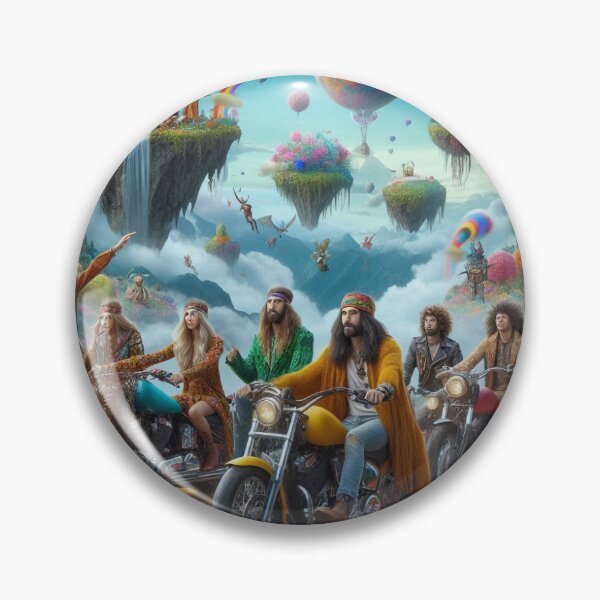 Item preview, Psychedelic Fantasy Ride through Colorful Dreamscapes and Floating Worlds designed and sold by FotoworldEdel.