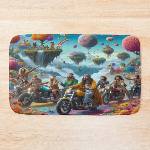 Item preview, Psychedelic Fantasy Ride through Colorful Dreamscapes and Floating Worlds designed and sold by FotoworldEdel.